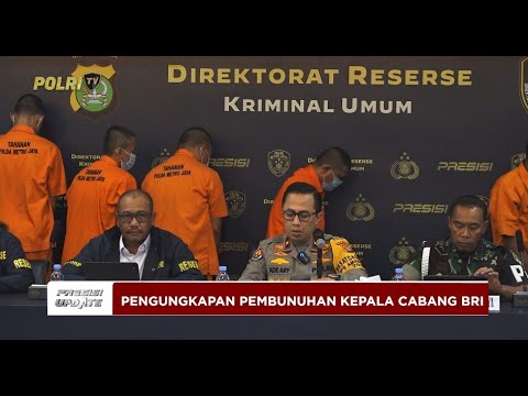PRESISI UPDATE: POLDA METRO JAYA UNGKAP KASUS PENCULIKAN &amp; PEMBUNUHAN KACAB BANK BRI 16/09/25 19.00