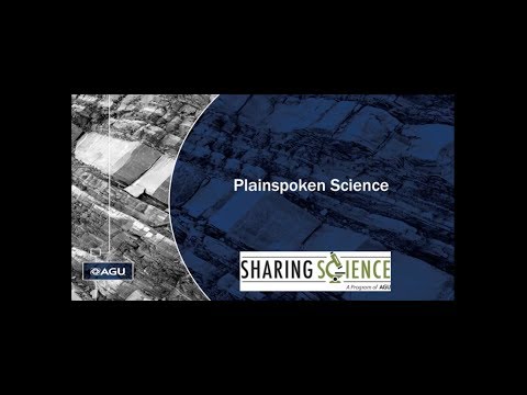 Webinar: Plainspoken Science