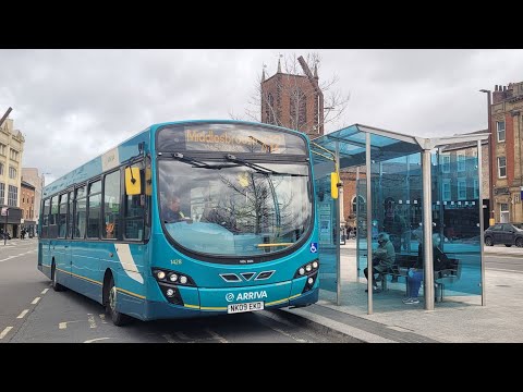 [HD WS] *THRASH* Arriva North East 1428 (NK09 EKD) On The X12