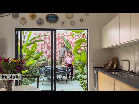 Total transformation - old single-story house becomes dream home with 3 floors of good architecture