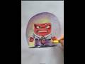 Anger issues. Inside out. #shortsvideo #drawing #insideout2 #art #sketch #artist