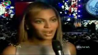 BEYONCE INTERVIEW INAUGURAL NEIGHBORHOOD BALL CRYING TEARS OF JOY FOR OBAMA &quot;ETTA JAMES&quot;