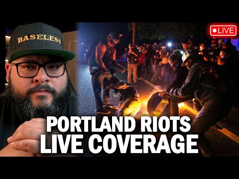 Portland Protest: LIVE Coverage Of ICE Facility! - Tommyboi!