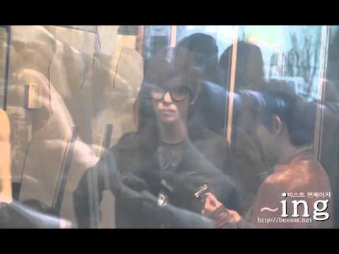 [FANCAM]110415 - #19 BEAST cutest Yoseob & Junhyung - Danny An's Music Show