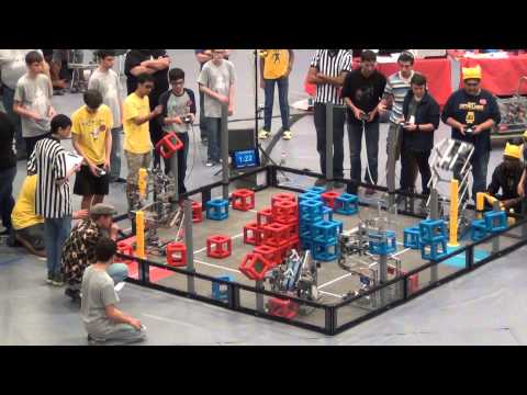 South Texas Regional VEX Skyrise QF 4-2 2587G-2158Z vs 1815G-1565 (R69 B28)