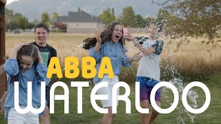 ABBA Waterloo WATER FIGHT! A fun ABBA cover by Abby &amp; Annalie