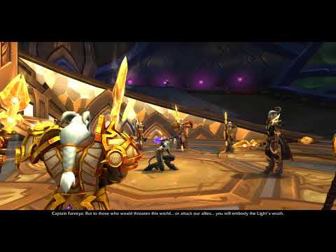 Lightforged Draenei Intro - World of Warcraft: Battle for Azeroth