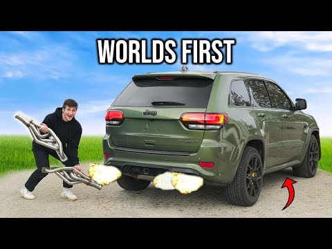 I Built The Loudest Trackhawk In The World
