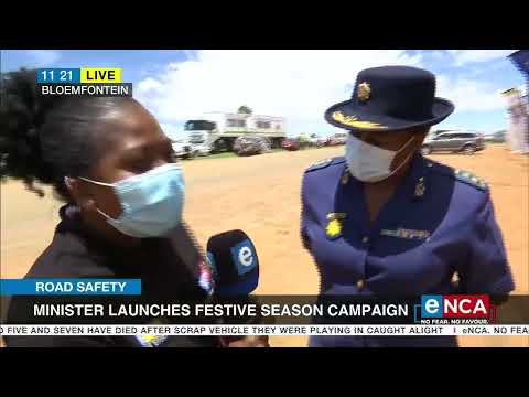 Road Safety Mbalula launches festive season campaign