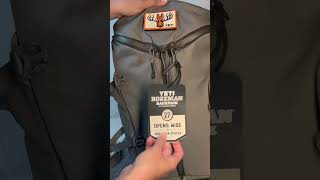 New bag from Yeti after buying out Mystery Ranch—The Bozeman 27L. Link to full walk through below.