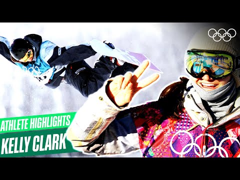 🏂  The BEST of Kelly Clark 🇺🇸  at the Olympics! 🥇