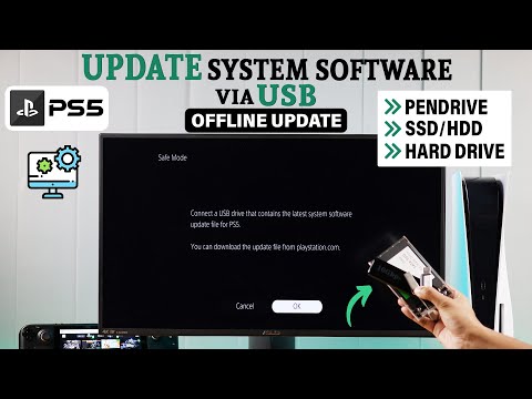 How to Update System Software on PS5 With USB Flash Drive!