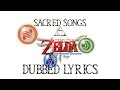 Skyward Sword Sacred Songs With Dubbed Hylian Lyrics