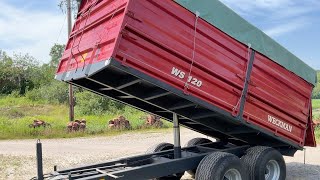 Weckman WS120 tractor trailer for sale - Image 4 | Agroline GB Weckman WS120 tractor trailer | Image 4 - Agroline