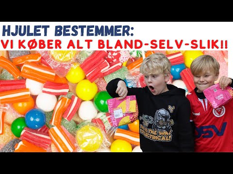 HJULET BESTEMMER: VI KØBER ALT BLAND-SELV-SLIK