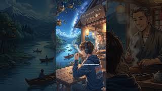 Download lagu Minum Teh Larut Malam Terasa Berbeda ☕🌌 #shorts #anime #animation mp3