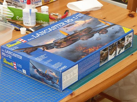 Revell 04300 Lancaster MKI/III Build Day 1