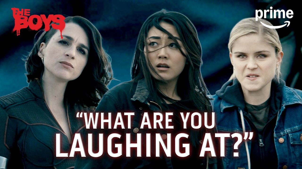 Starlight, Kimiko & Queen Maeve vs. Stormfront | The Boys Season 2 | Clip | Prime Video