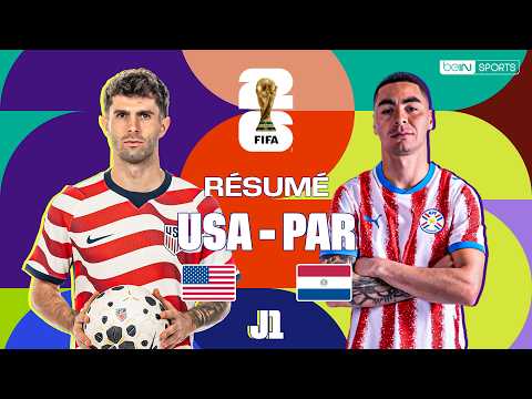 Résumé : USA - PARAGUAY - FESTIVAL de BUTS  (J1)