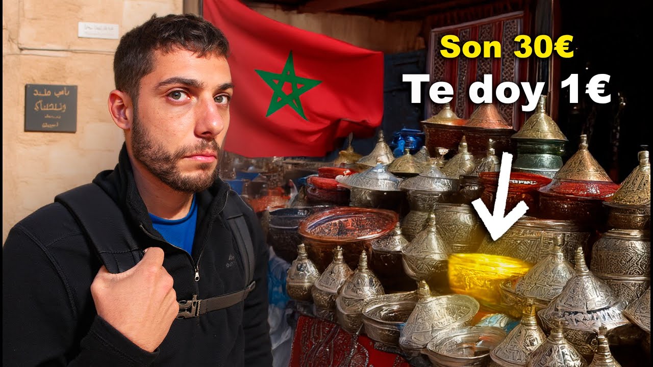 Fui a Marrakech a dominar sus Técnicas de Negociación | Alojamiento 70€ VS 7€