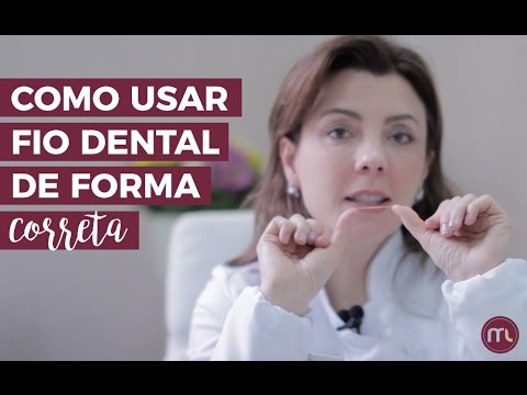 How to use dental floss correctly? Find out with Dr. Marina Lara.