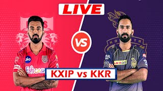 KXIP vs KKR Match LIVE | Kings XI Punjab vs Kolkata Knight Riders LIVE | IPL 2020 LIVE