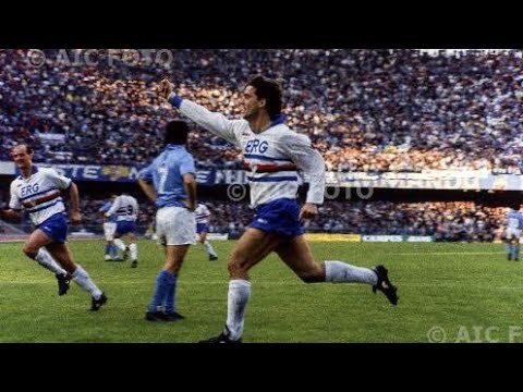 Napoli 1-4 Sampdoria - Campionato 1990/91