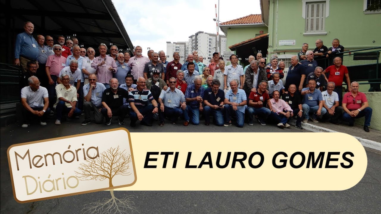 Os 50 anos da primeira formatura da ETI Lauro Gomes