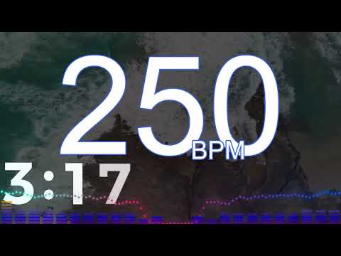 250BPM　8beats①　5minutes Drums Metronome