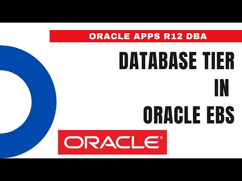 Database Tier in Oracle EBS - Oracle EBS Architecture - Oracle Apps DBA - E-Business Suite R12