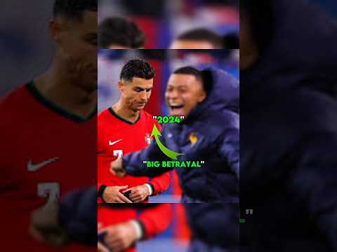 Mbappe betrayal his idol RONALDO.Big disrespect #shorts