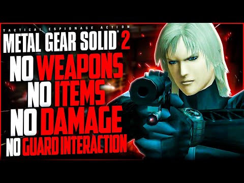 MGS2 — 5-in-1 European Extreme run – Pacifist | Ghost | No Weapons | Big Boss | Speedrun Strats