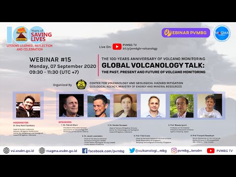 Webinar 100th Anniversary of Volcano Monitoring in Indonesia #15: Global Volcanology Talk