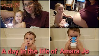 A Day In The Life of Amara Jo | Working With Mom | Vlogmas Day 17