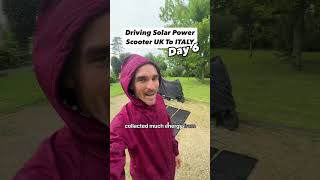 UK to Italy on a solar powered electric scooter, Day 6