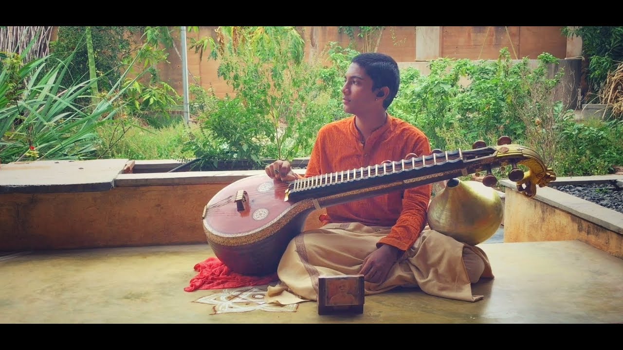 Binaural Strings (360°) | Ramana Balachandhran on the Veena | Raga Shudhsarang (headphones required)