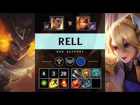 Rell Support vs Leona - EUW Challenger Patch 14.22