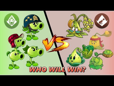 Plants VS Zombies 2 Tournament - Team PEASHOOTERs VS Team Plants PULT