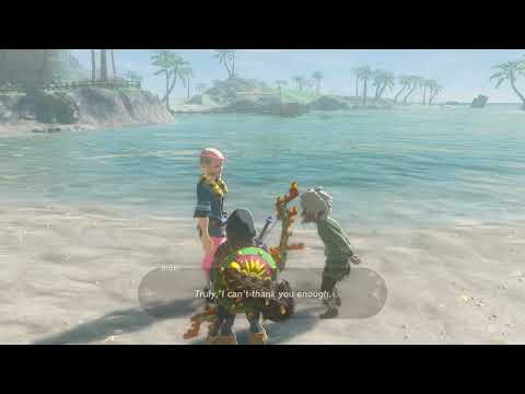 The Legend of Zelda: Tears of the Kingdom - Lurelin Village Restoration Project: Talk to Bulson