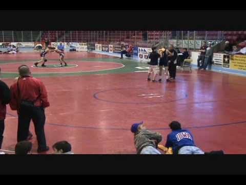 Nazar Kulchytskyy dec. Dylan Ness - N. Plains Jr Freestyle at 140 lbs.