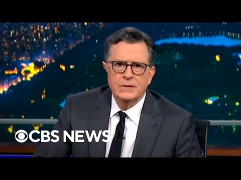 Stephen Colbert addresses "The Late Show" cancellation