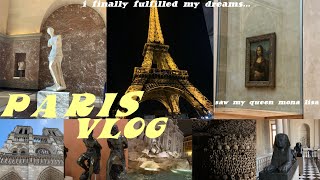 i went to paris and vlogged it