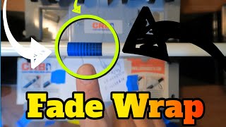 Fade Rod Wrapping Tutorial. How to do a fade wrap the fastest way. Fast and easy fade wrap.