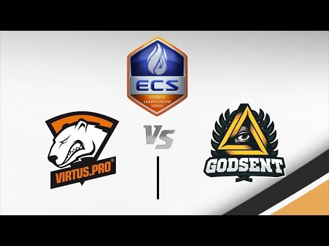 CS:GO - Virtus Pro vs GODSENT - Map 1 [Cache] - ECS Season 4 Europe