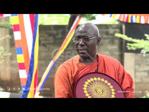 Monks and the people who believe in Buddhism celebrate the VESAK Day