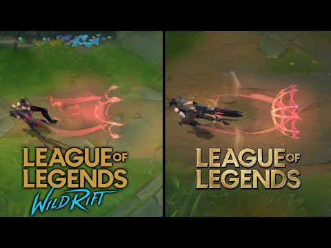 Headhunter Caitlyn | WR vs LOLPC Comparison