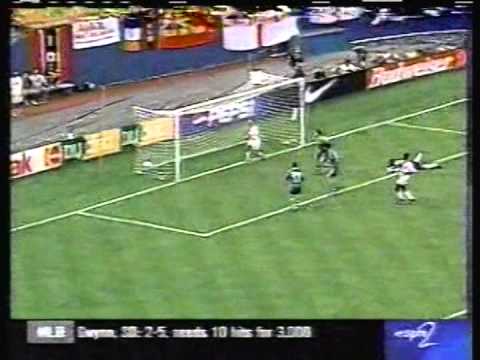 1999 (July 25) Panathinaikos (Gr ) 3 -Ajax Amsterdam (Holl)  2 (Gotham Cup)- First goal missing