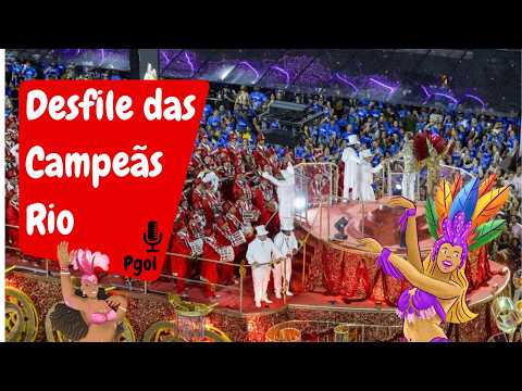 DESFILE DAS CAMPEÃS - ESCOLAS DE SAMBA DO RIO DE JANEIRO 2026 - AO VIVO - ÁUDIO E FOTOS