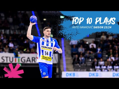 Ante Ivanković Top 10 Plays 2023/24 - TVB Stuttgart