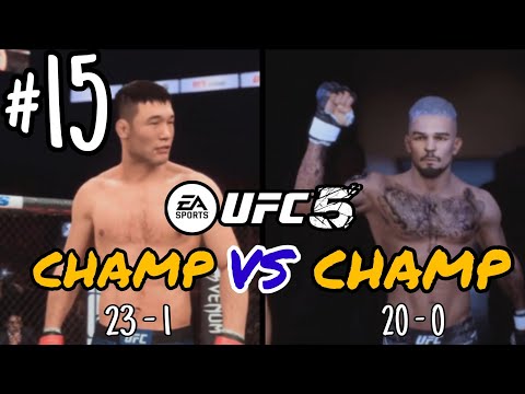 EA Sports UFC 5 Career Mode - Shavkat Rakhmonov Double Champ? EP.15